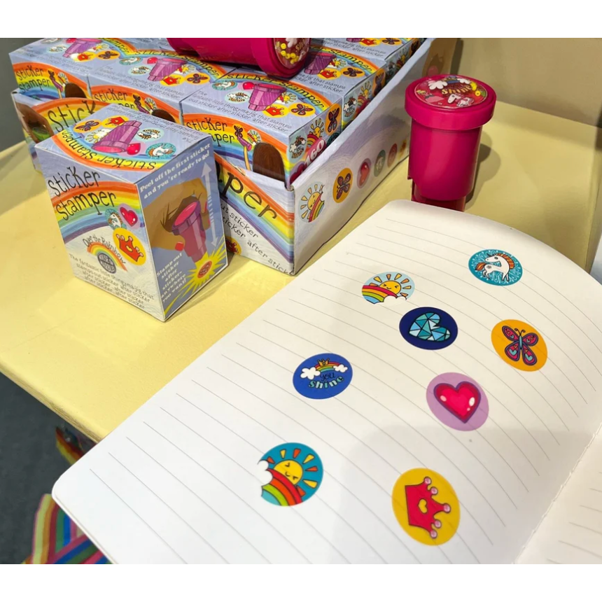 House Of Marbles Sticker Stamper - Rainbow-House Of Marbles-Little Giant Kidz