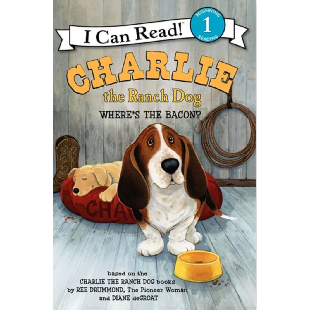 I Can Read- 1 Beginning Reading: Charlie the Ranch Dog: Where's the Bacon?-HARPER COLLINS PUBLISHERS-Little Giant Kidz