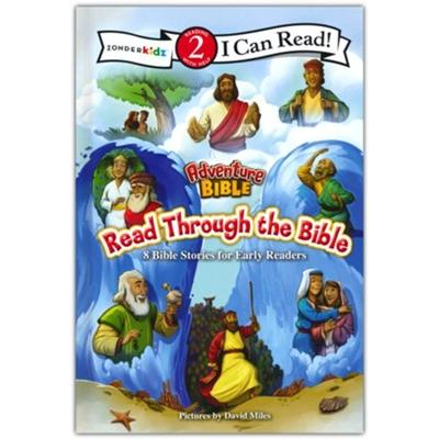 I Can Read! Level 2 Adventure Bible- Read through the Bible-Harper Collins-Little Giant Kidz