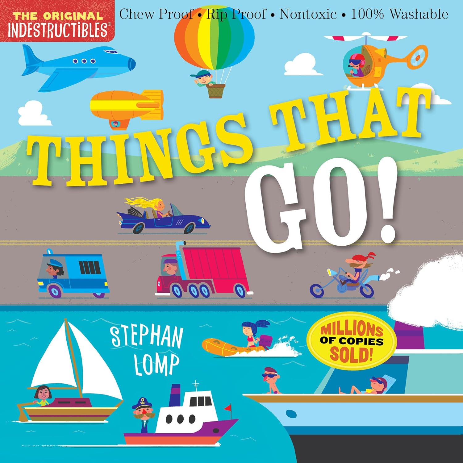 Indestructibles: Things That Go!-HACHETTE BOOK GROUP USA-Little Giant Kidz