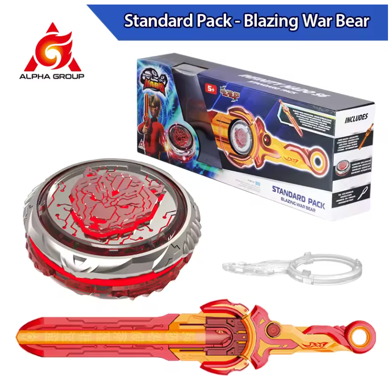 Infinity Nado 6 Standard Pack- Blazing War Bear-Auldey Toys of North America-Little Giant Kidz