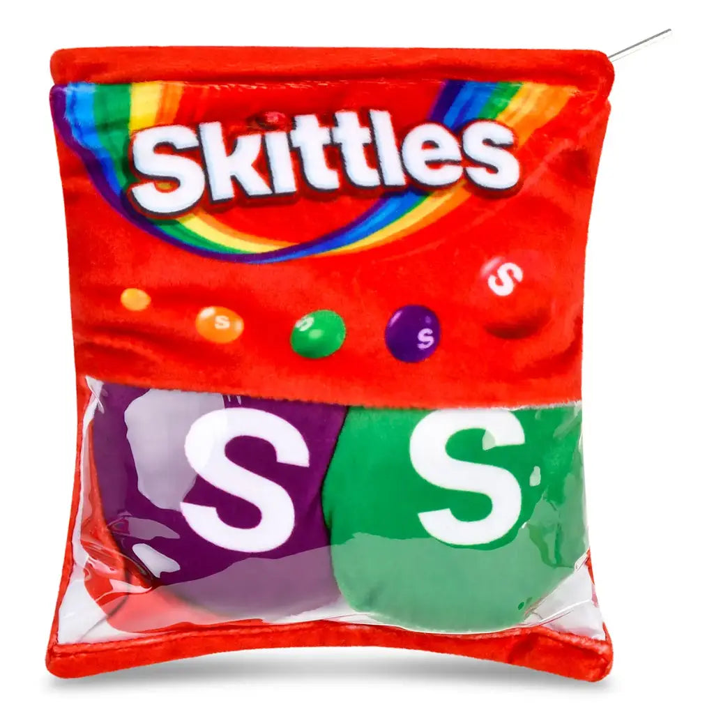 Iscream 6" Skittles Packaging Plush PDQ - 6 pieces-Iscream-Little Giant Kidz