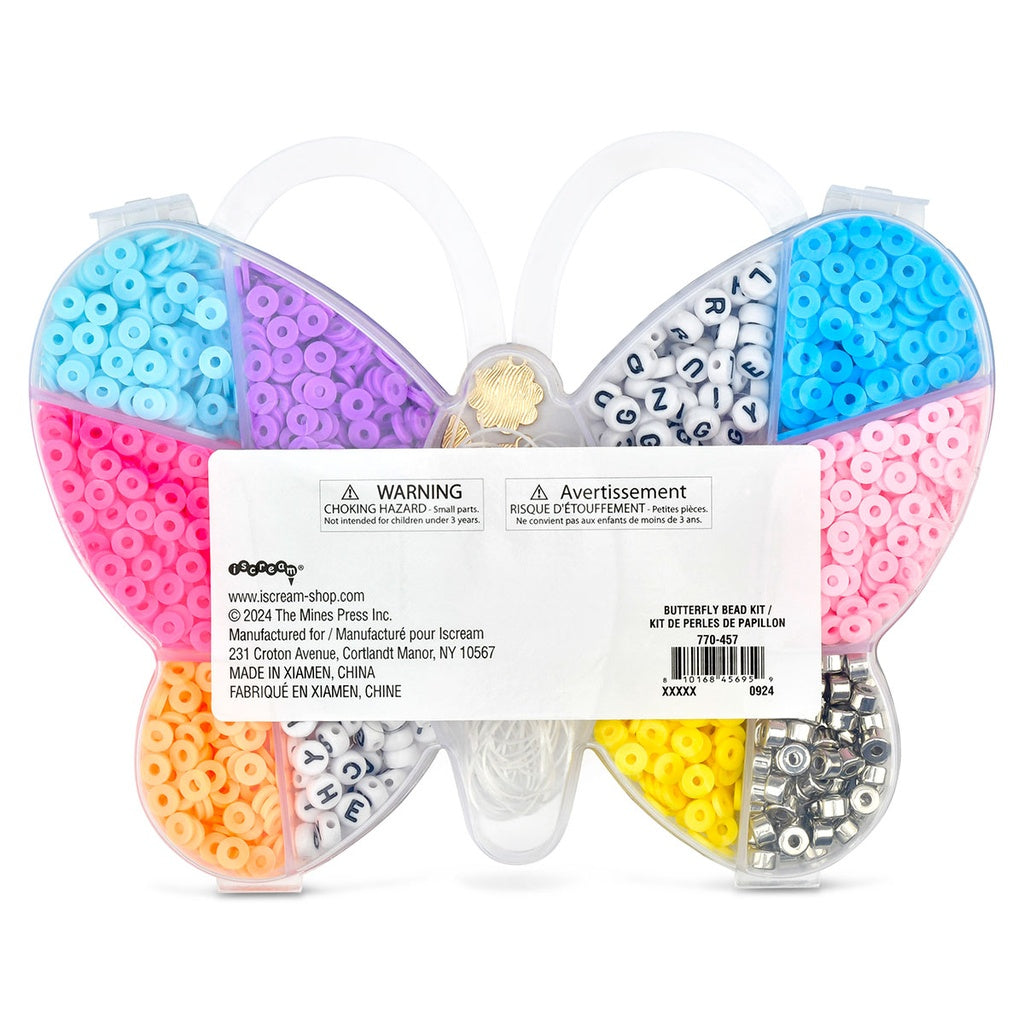 Iscream Butterfly Bead Kit-Iscream-Little Giant Kidz