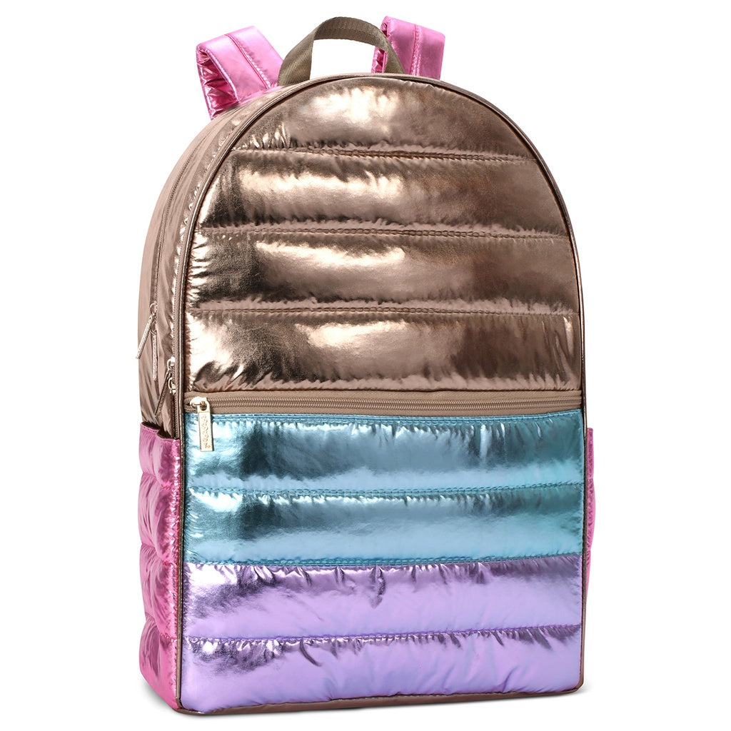 Iscream Icy Color Block Puffer Backpack-Iscream-Little Giant Kidz
