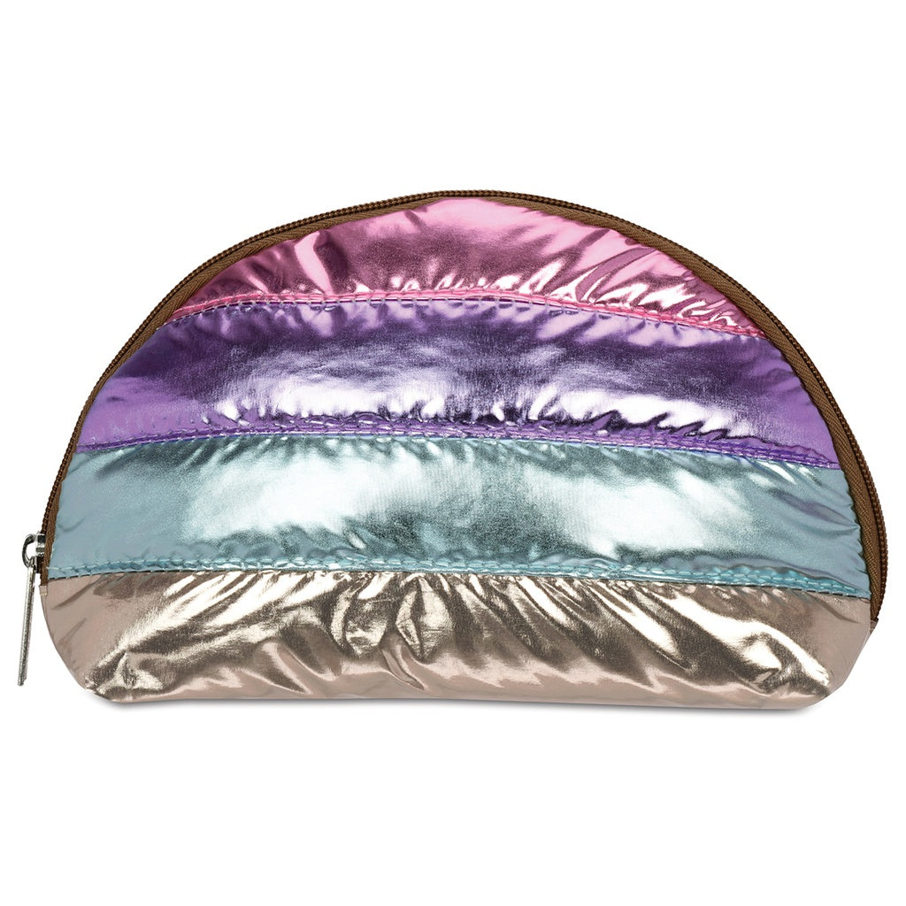Iscream Icy Color Block Puffer Oval Cosmetic Bag-Iscream-Little Giant Kidz