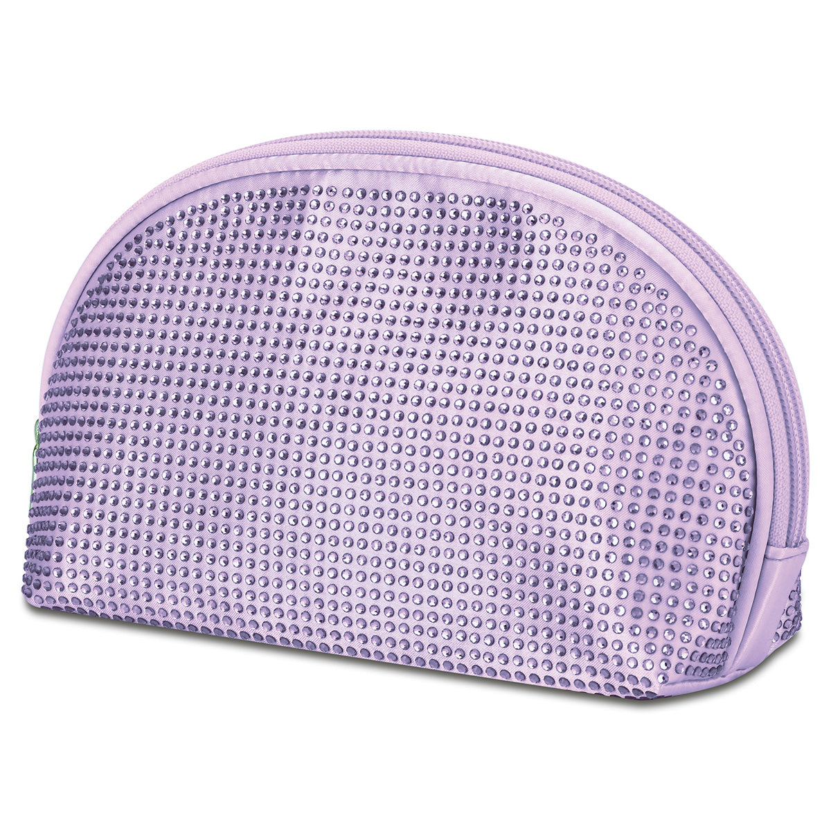 Iscream Lavender Rhinestone Oval Cosmetic Bag-Iscream-Little Giant Kidz