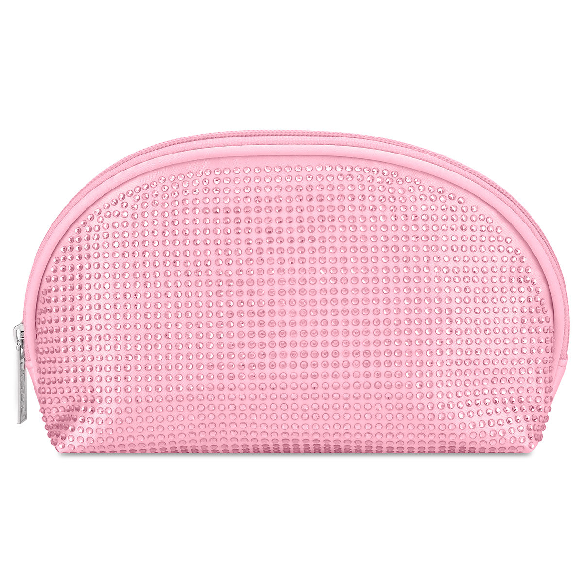 Iscream Pink Rhinestone Oval Cosmetic Bag-Iscream-Little Giant Kidz