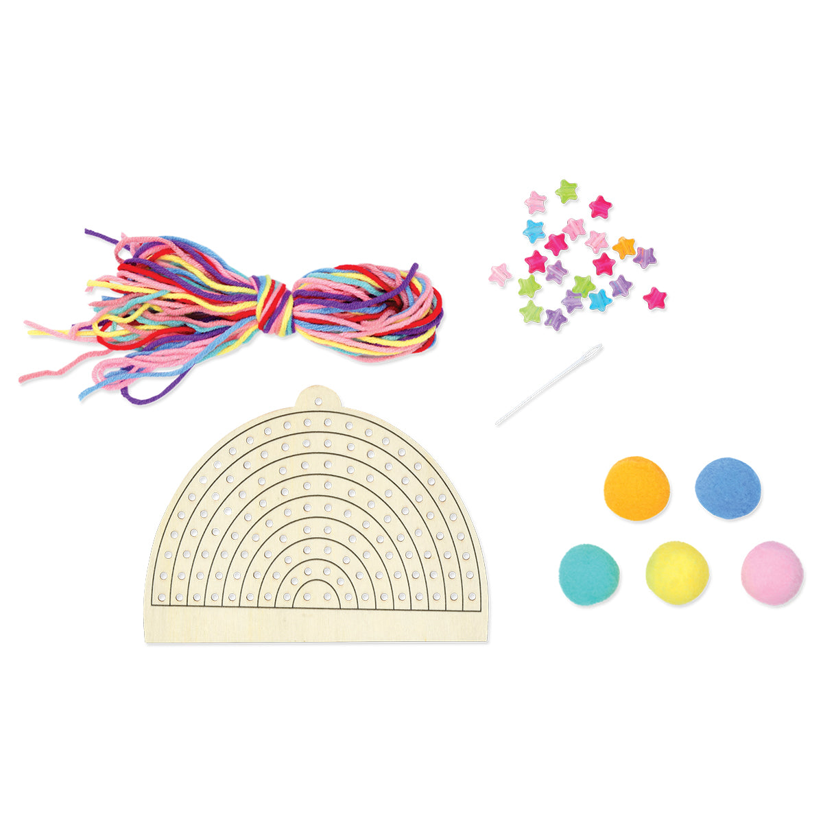 Iscream Rainbow Craft Kit-Iscream-Little Giant Kidz