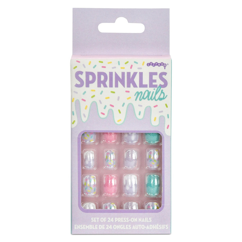 Iscream Sprinkles Press On Nail Set-Iscream-Little Giant Kidz