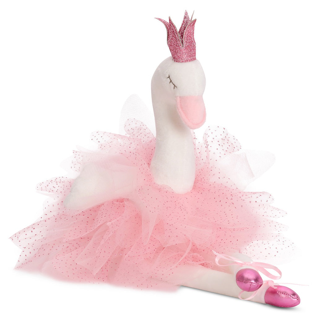 Iscream Swan Ballerina Plush-Iscream-Little Giant Kidz