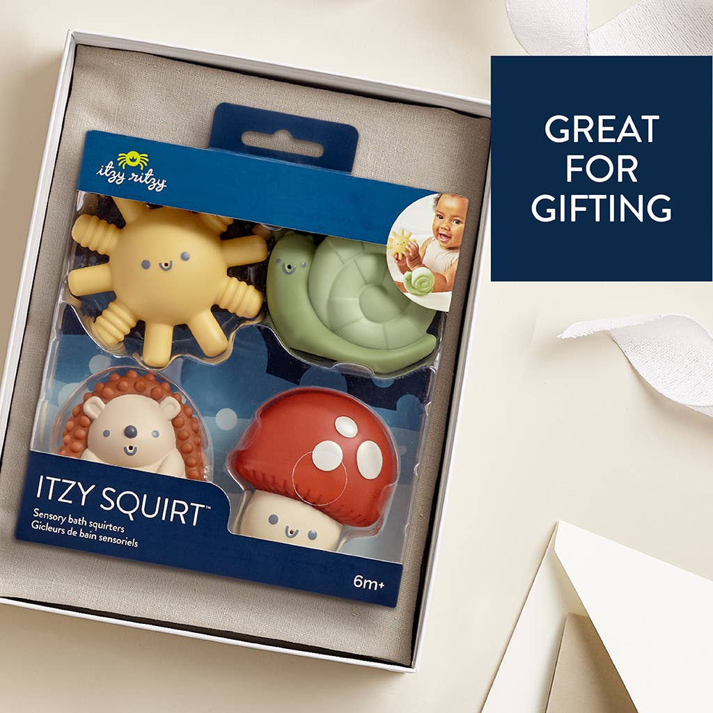 Itzy Ritzy - Itzy Squirt™ 4-pack of Soft Bath Toys-Itzy Ritzy-Little Giant Kidz