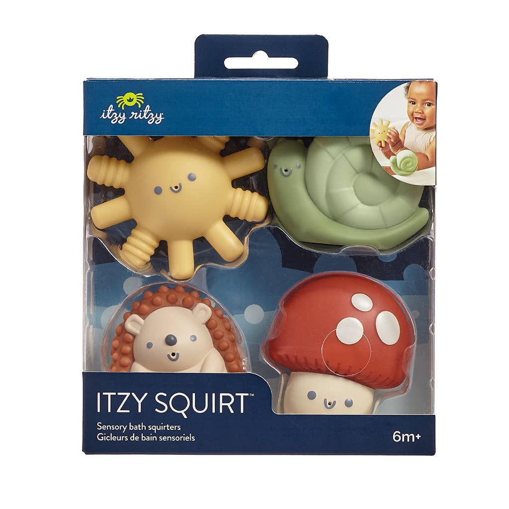 Itzy Ritzy - Itzy Squirt™ 4-pack of Soft Bath Toys-Itzy Ritzy-Little Giant Kidz