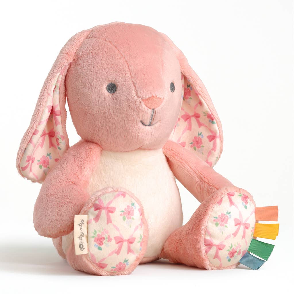 Itzy Ritzy - Sweetie Snuggles™ Plush: Pink Bunny-Itzy Ritzy-Little Giant Kidz