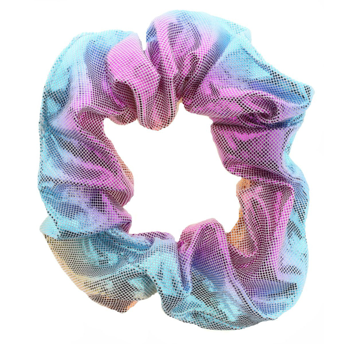 Jane Marie Kids Scrunchie - Metallic Pink, Blue, Orange-JANE MARIE-Little Giant Kidz