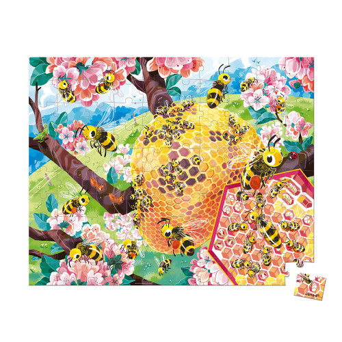 Janod Puzzle Bee Life - 100 Pieces