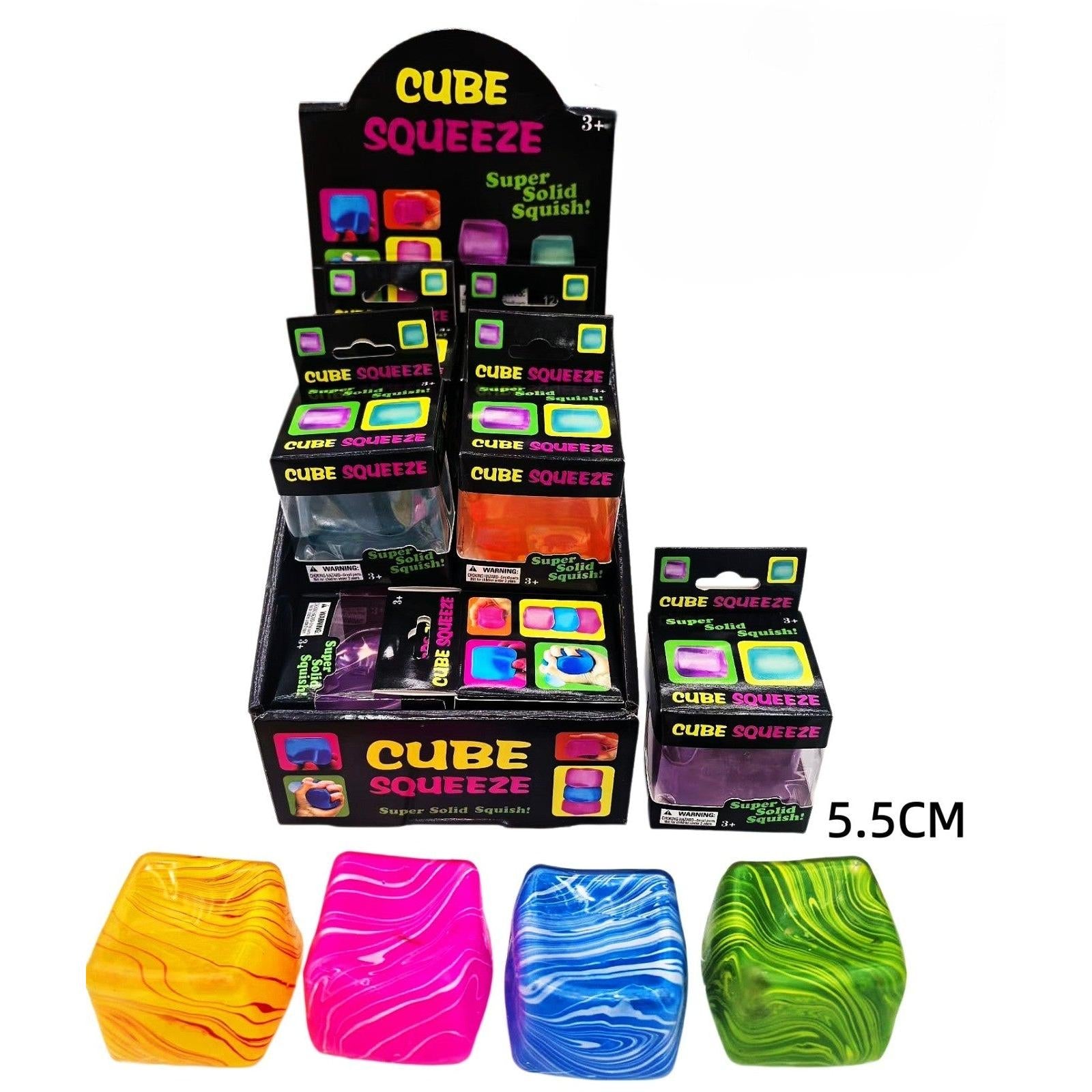 Jeannie's Enterprises Marbelized Squeezy Ice Cube-Jeannie's Enterprises-Little Giant Kidz