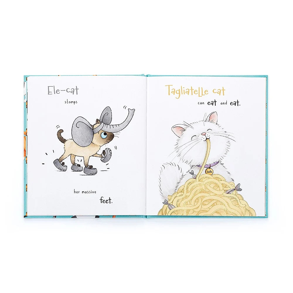 JellyCat All Kinds of Cats Book-JellyCat-Little Giant Kidz