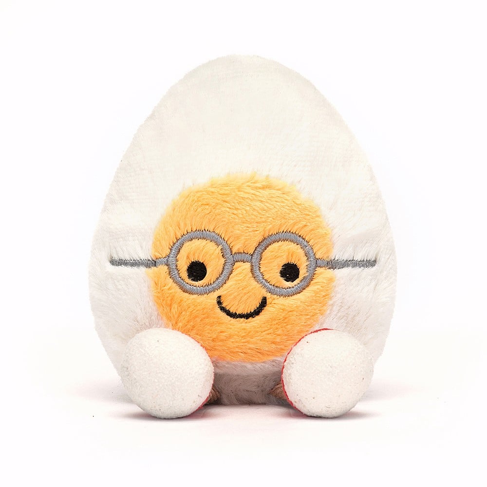 JellyCat Amuseable Boiled Egg Geek-JellyCat-Little Giant Kidz