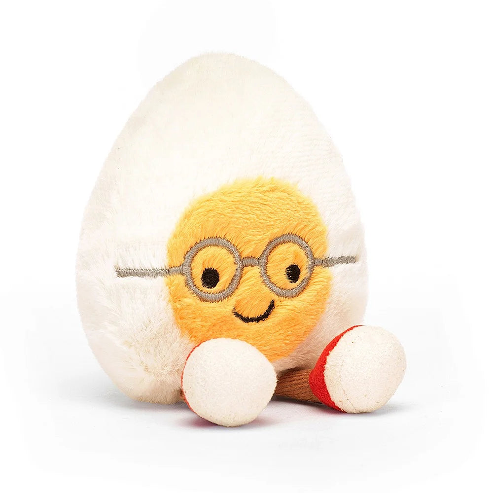 JellyCat Amuseable Boiled Egg Geek-JellyCat-Little Giant Kidz