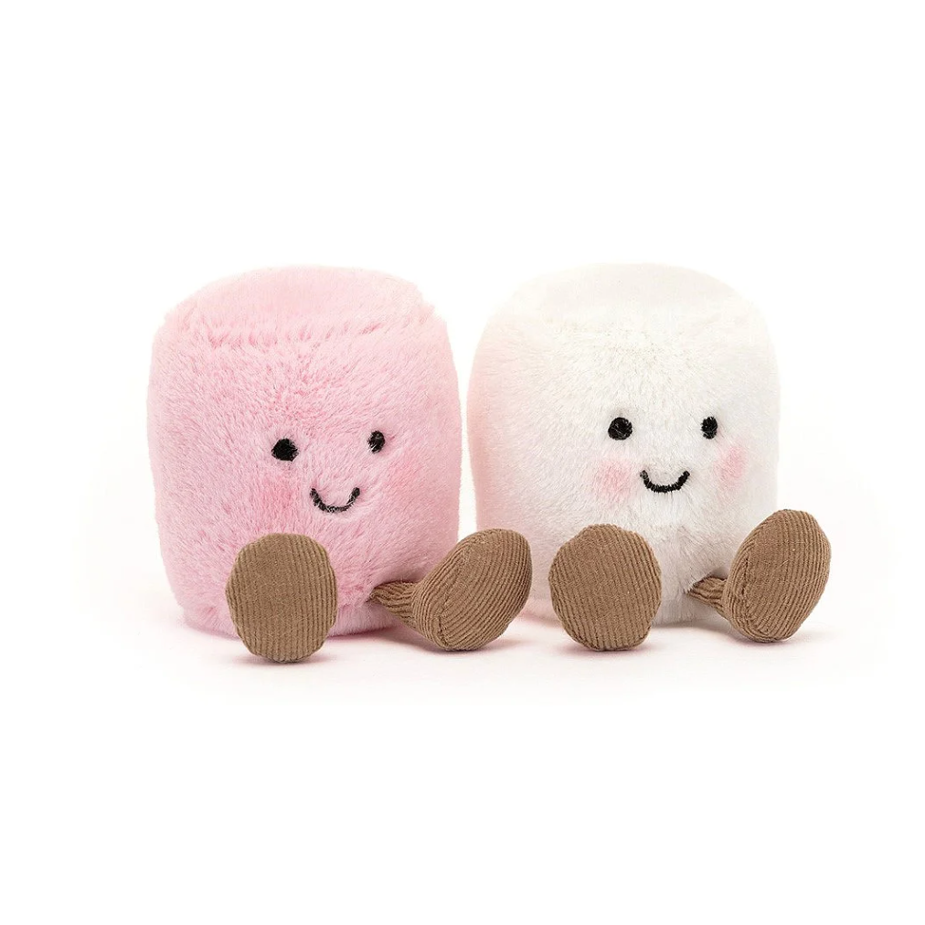 JellyCat Amuseable Pink and White Marshmallows-JellyCat-Little Giant Kidz