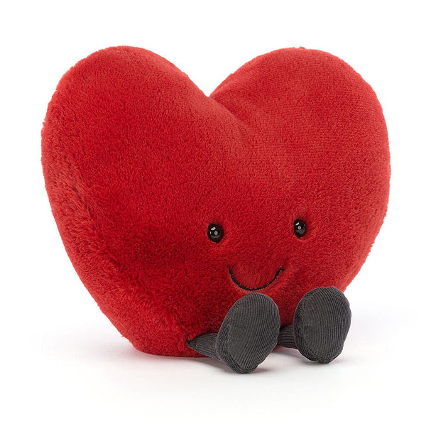 JellyCat Amuseable Red Heart-JellyCat-Little Giant Kidz