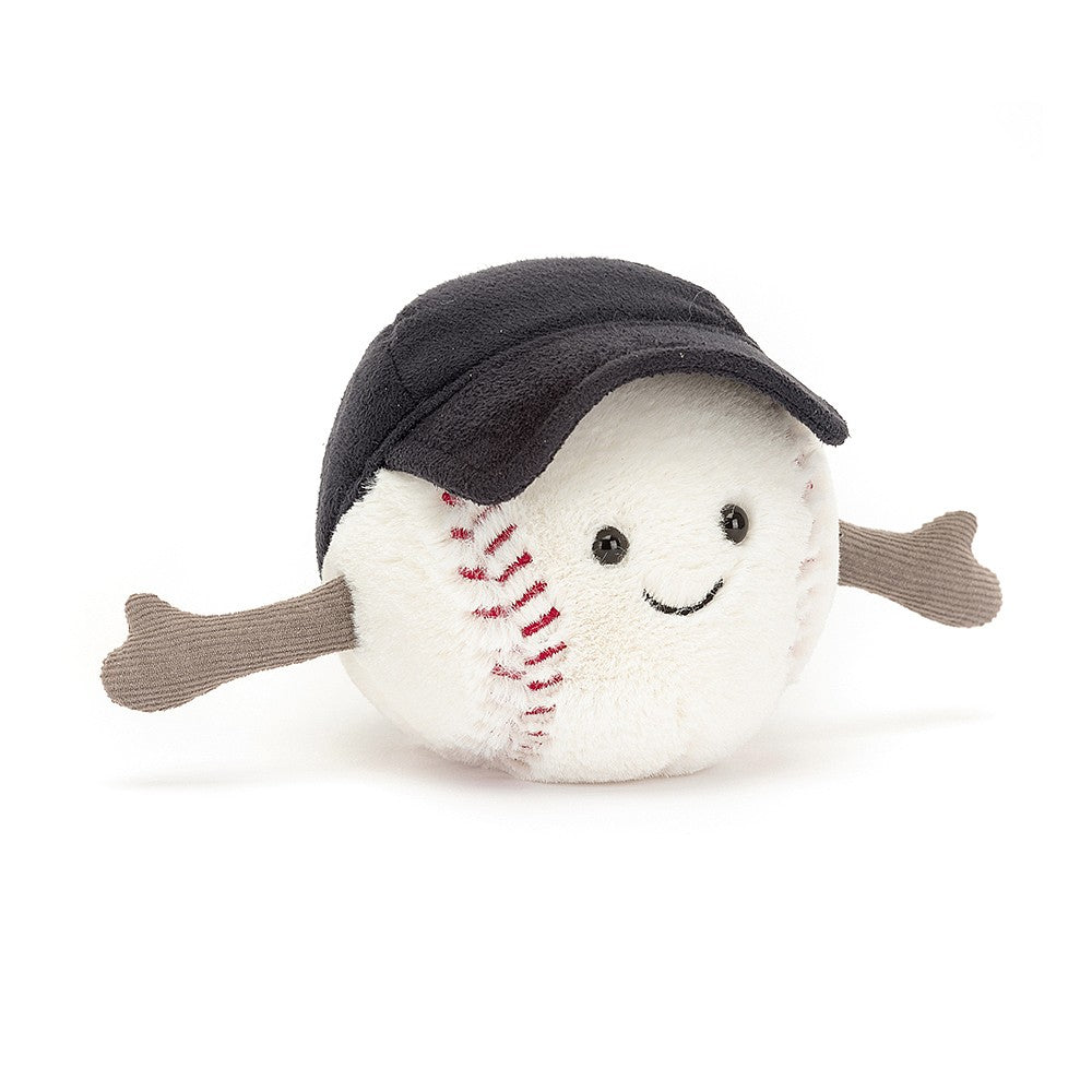 JellyCat Amuseable Sports Baseball-JellyCat-Little Giant Kidz