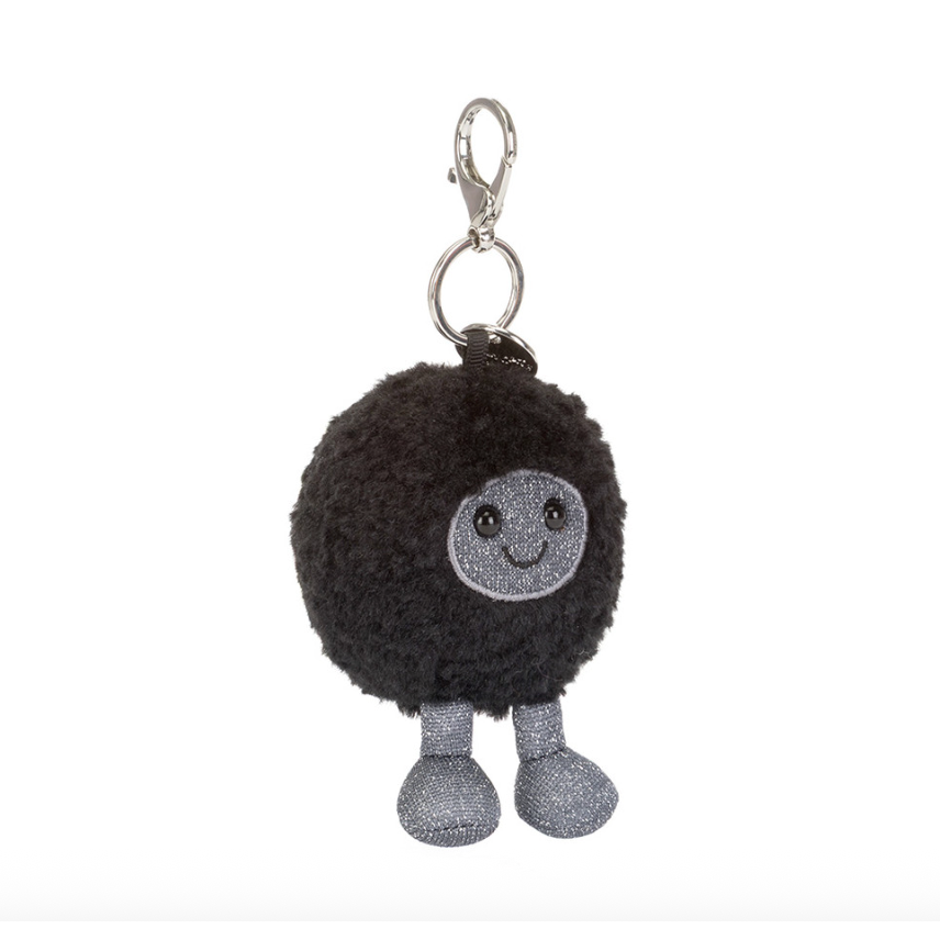 JellyCat Amuseables Black Hole Bag Charm-JellyCat-Little Giant Kidz