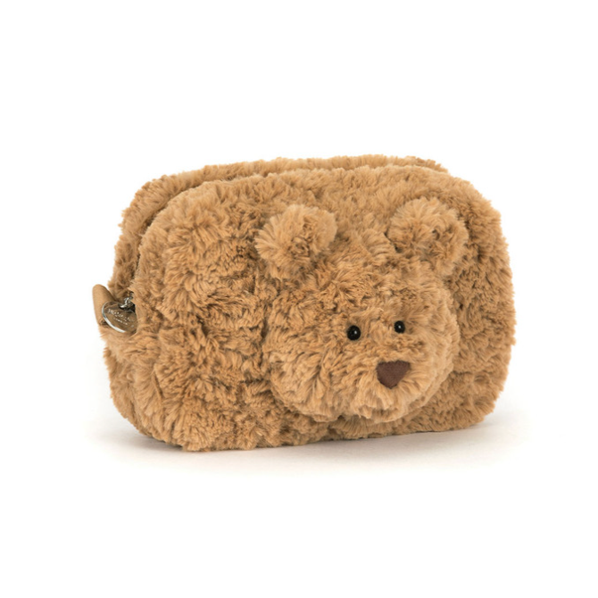 JellyCat Bartholomew Bear Pouch-JellyCat-Little Giant Kidz