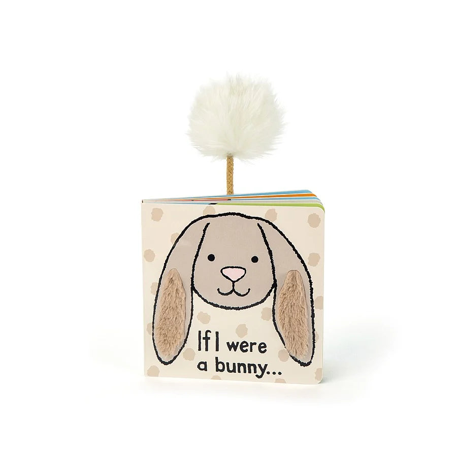 JellyCat If I Were A Bunny Book (Board Book)-JellyCat-Little Giant Kidz