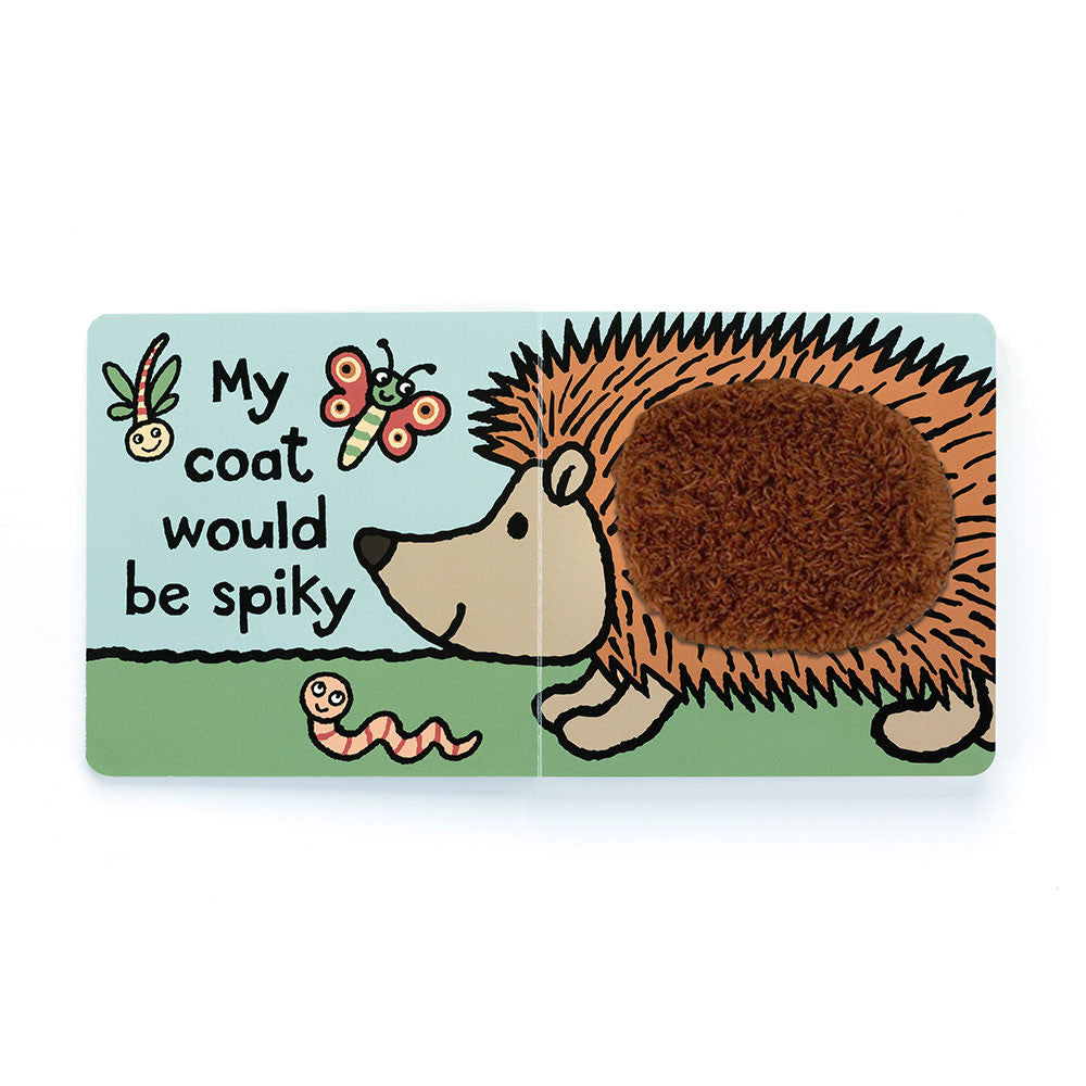 JellyCat If I Were A Hedgehog Book (Green)-JellyCat-Little Giant Kidz