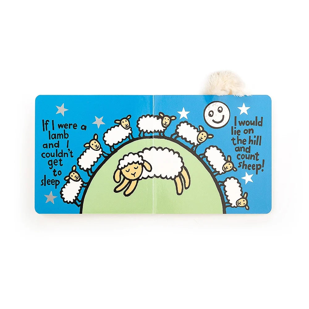 JellyCat If I Were A Lamb Book (Board Book)-JellyCat-Little Giant Kidz