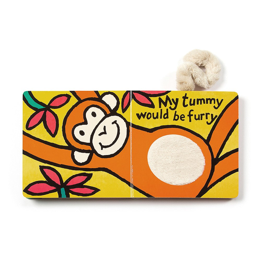 JellyCat If I Were A Monkey Book (Board Book)-JellyCat-Little Giant Kidz