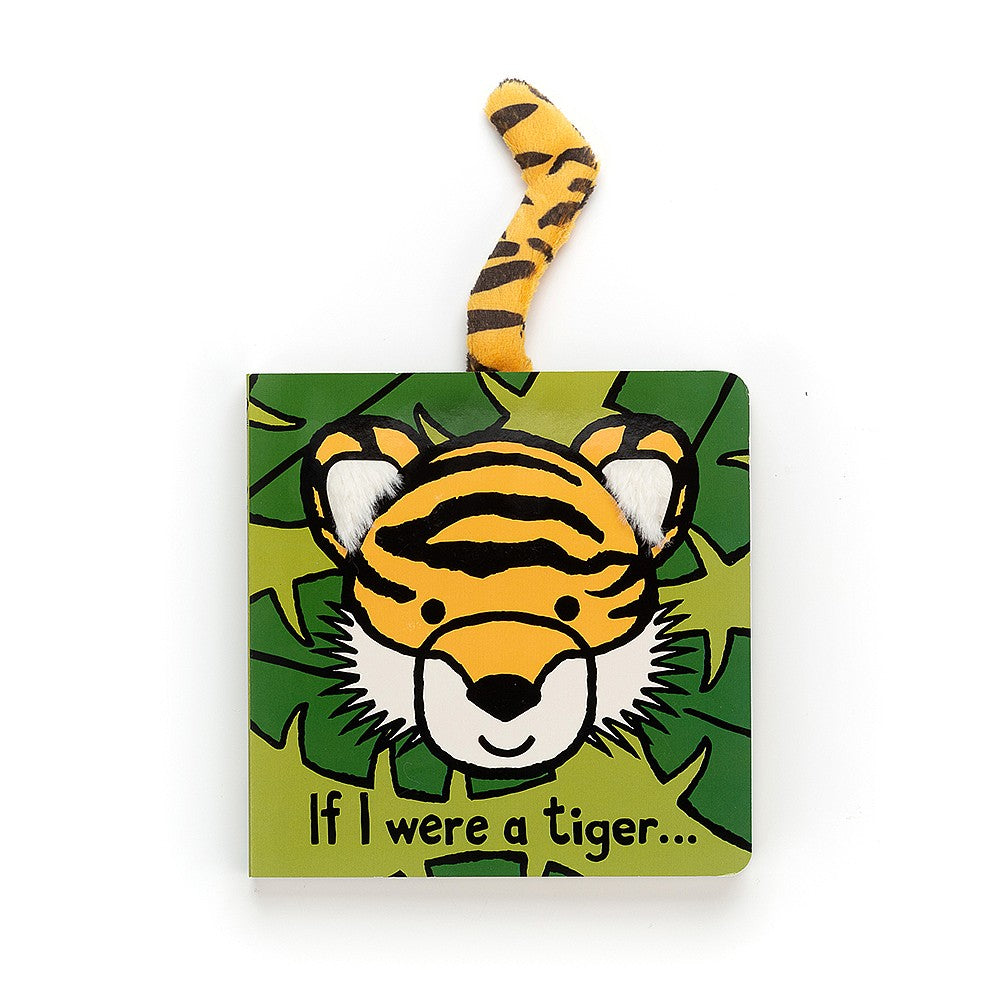 JellyCat If I Were A Tiger Book (Board Book)-JellyCat-Little Giant Kidz