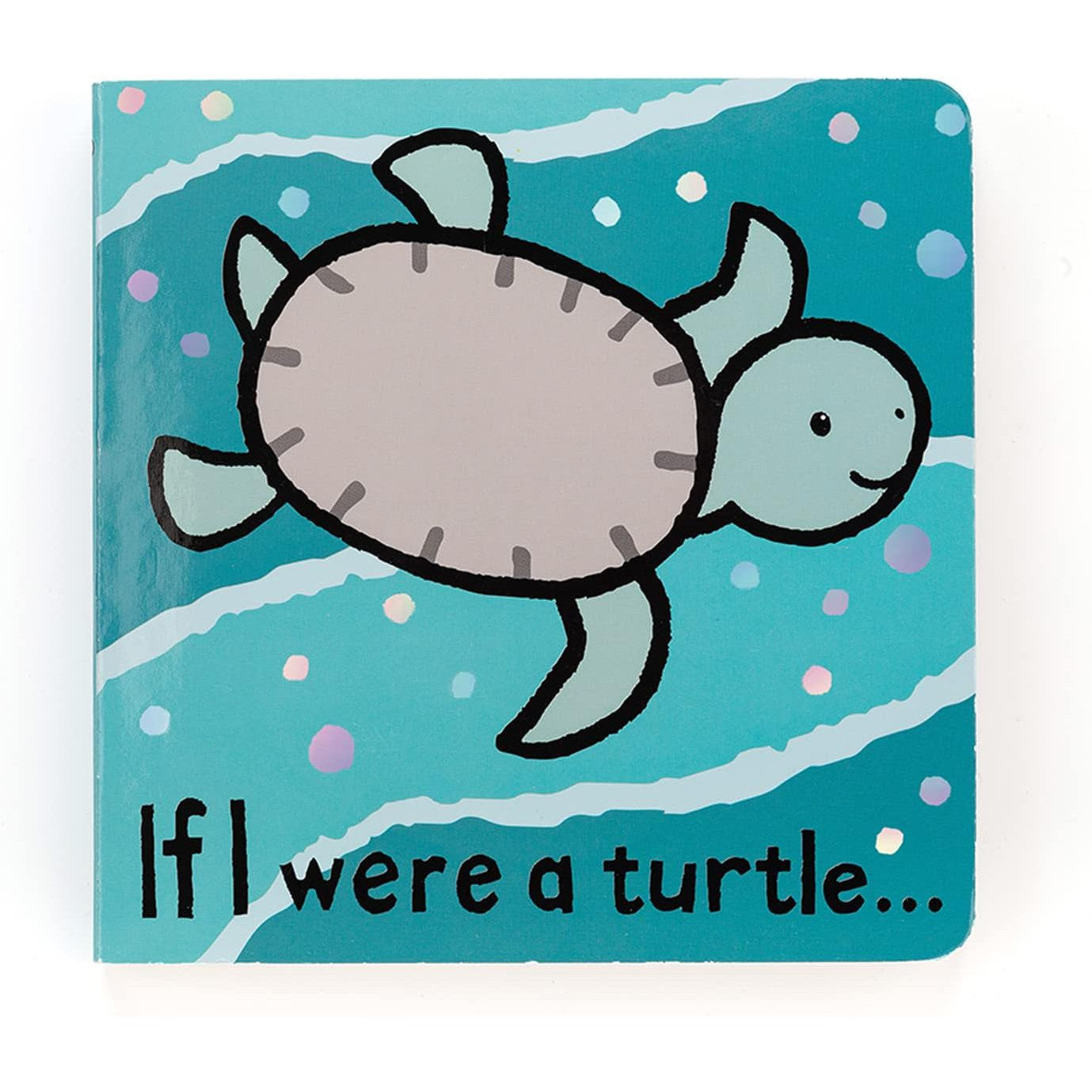 JellyCat If I Were A Turtle Book (Board Book)-JellyCat-Little Giant Kidz