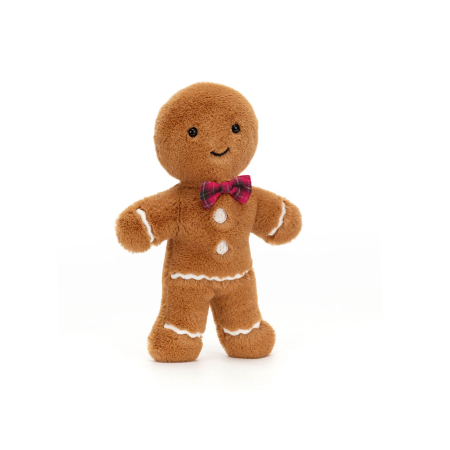 JellyCat Jolly Gingerbread Fred - Original-JellyCat-Little Giant Kidz