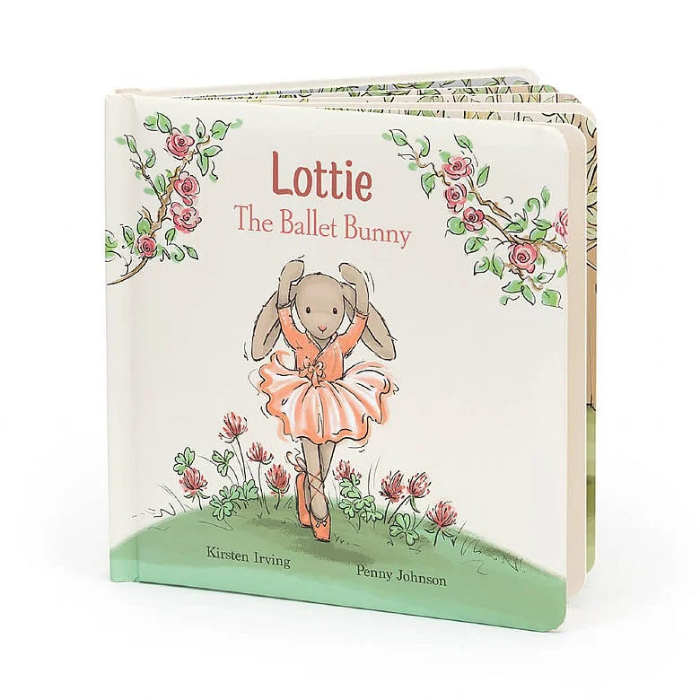 JellyCat Lottie The Ballet Bunny Book-JellyCat-Little Giant Kidz
