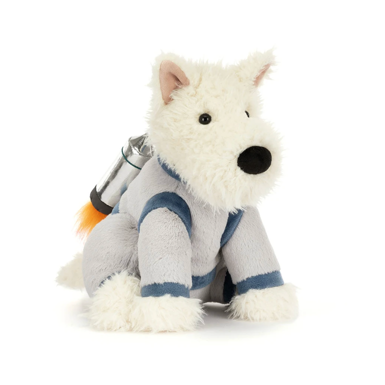 JellyCat Munro Scottie Dog Space Outfit-JellyCat-Little Giant Kidz
