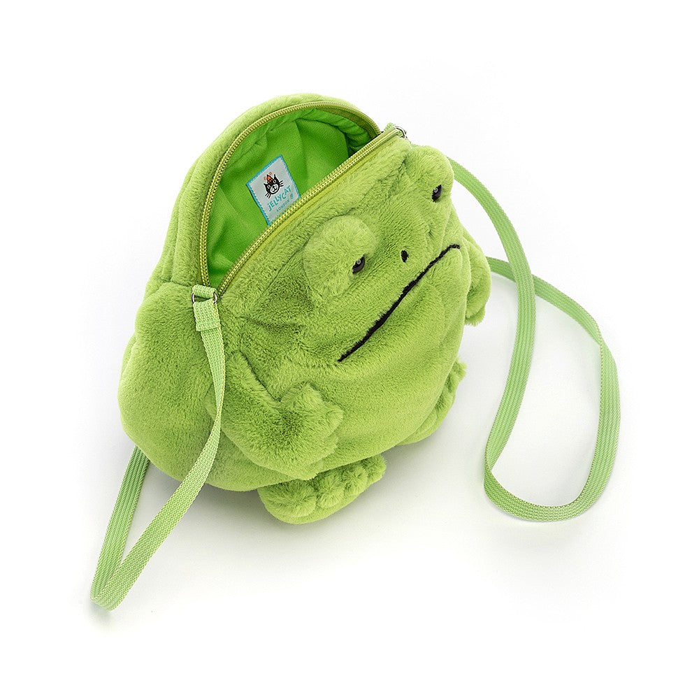 JellyCat Ricky Rain Frog Bag-JellyCat-Little Giant Kidz