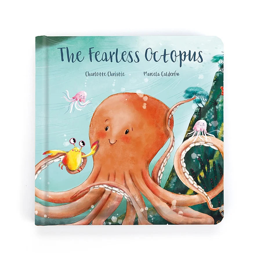 JellyCat The Fearless Octopus Book-JellyCat-Little Giant Kidz