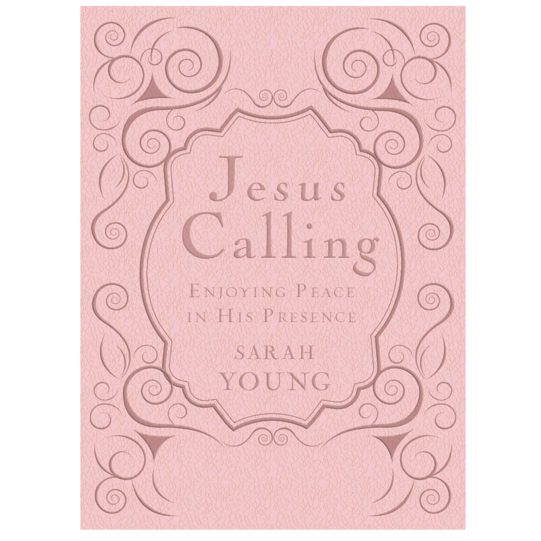 Jesus Calling, Pink Leathersoft, with Scripture References-HARPER COLLINS PUBLISHERS-Little Giant Kidz