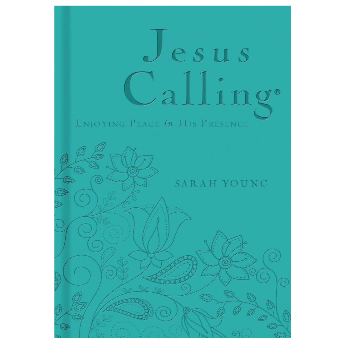 Jesus Calling, Teal Leathersoft-HARPER COLLINS PUBLISHERS-Little Giant Kidz