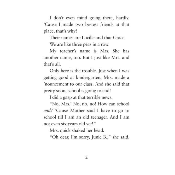 Junie B. Jones #15: Junie B. Jones Has a Peep in Her Pocket-PENGUIN RANDOM HOUSE-Little Giant Kidz