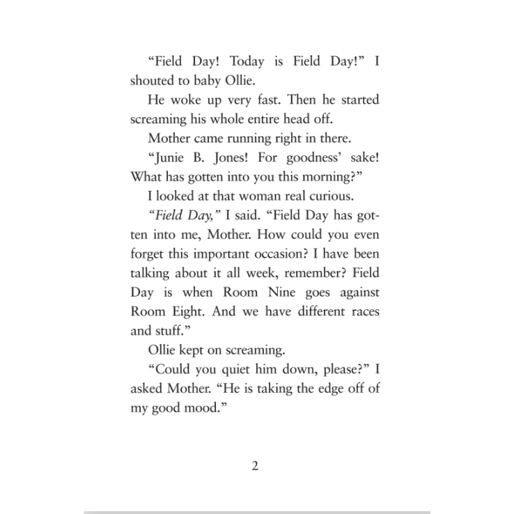 Junie B. Jones #16: Junie B. Jones Is Captain Field Day-PENGUIN RANDOM HOUSE-Little Giant Kidz