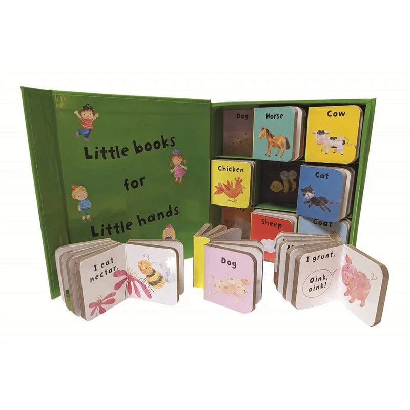 Kane Miller: My Farm Animal World: 9 Mini Board Books Set-EDC-USBORNE-Little Giant Kidz