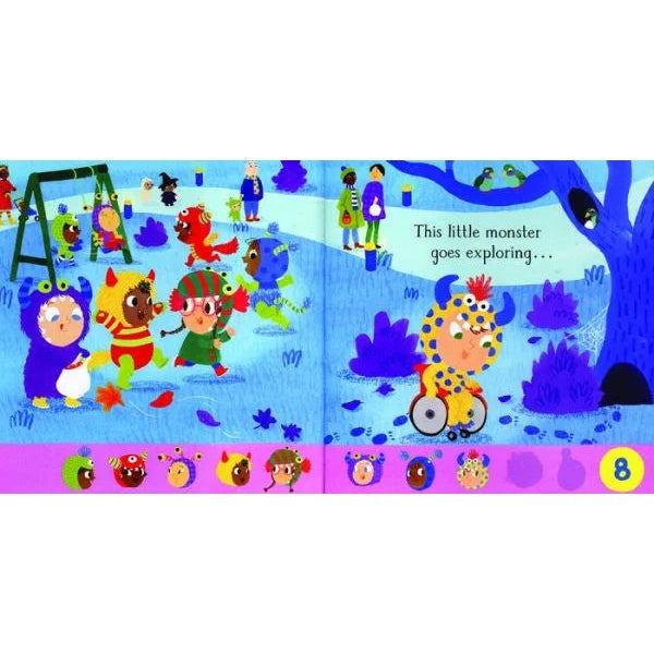 Kane Miller: This Little Monster (Hardcover Book)-EDC-USBORNE-Little Giant Kidz