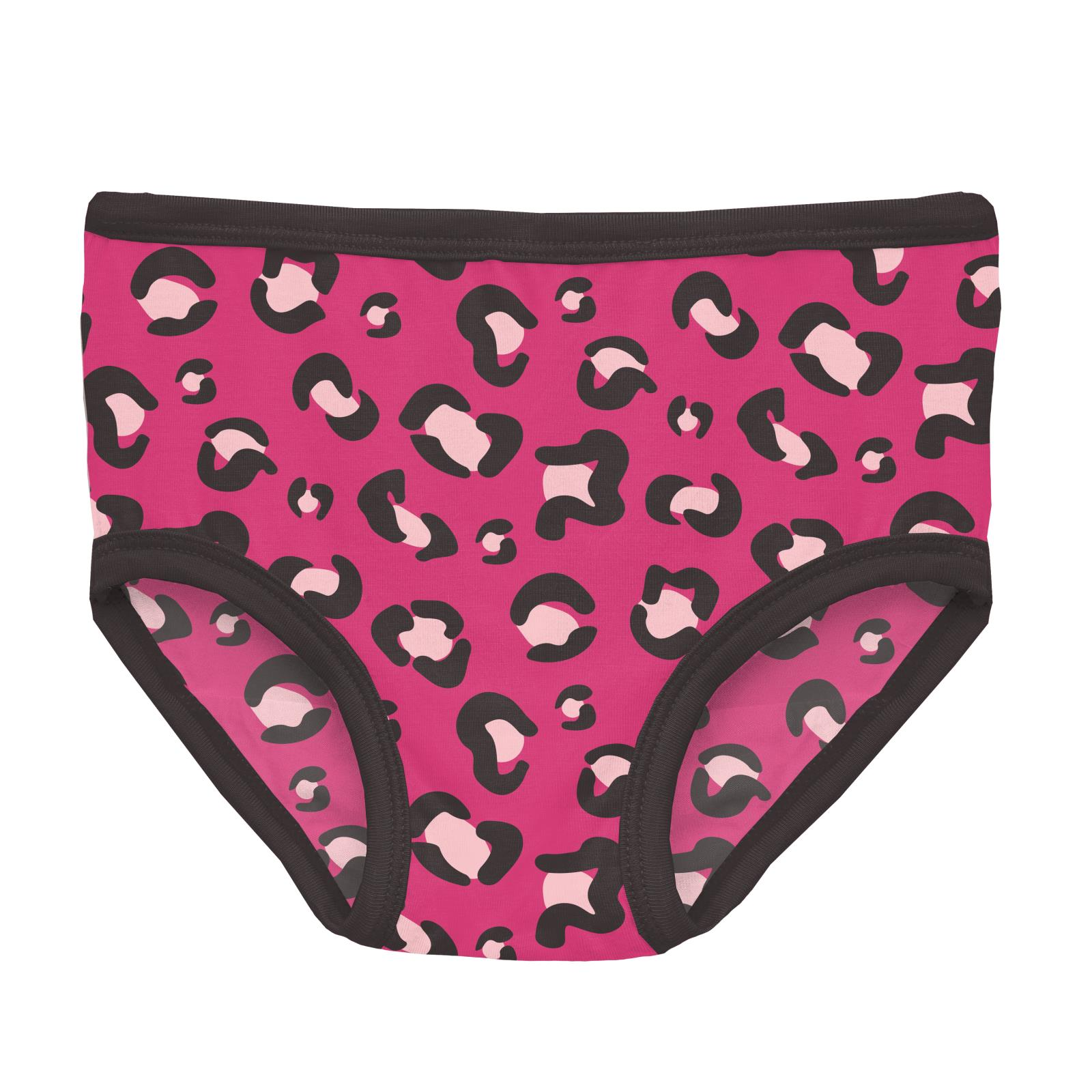 Kickee Pants Calypso Cheetah Print Girl's Underwear-Kickee Pants-Little Giant Kidz