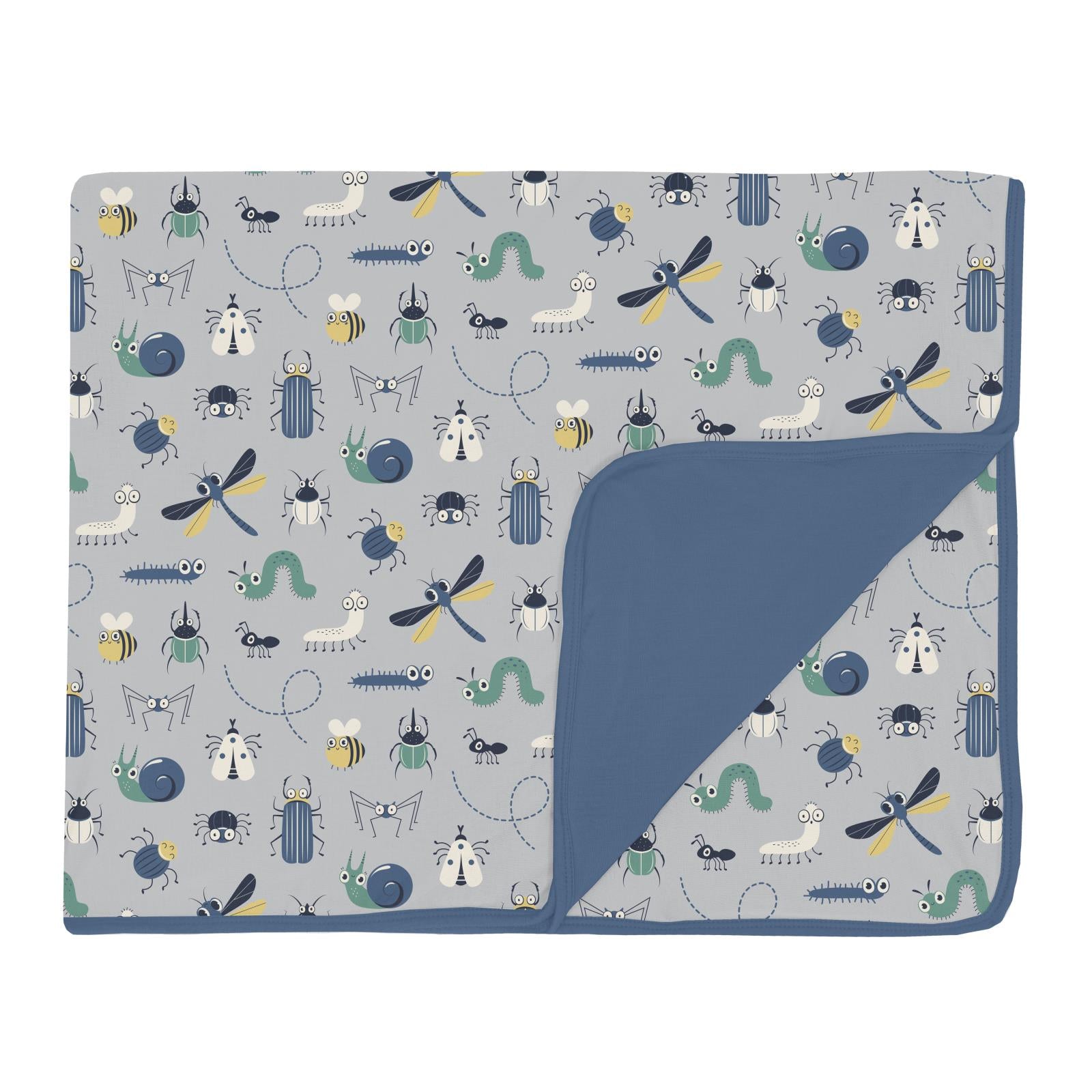 Kickee Pants Toddler Blanket- Dove Bug-KICKEE PANTS-Little Giant Kidz