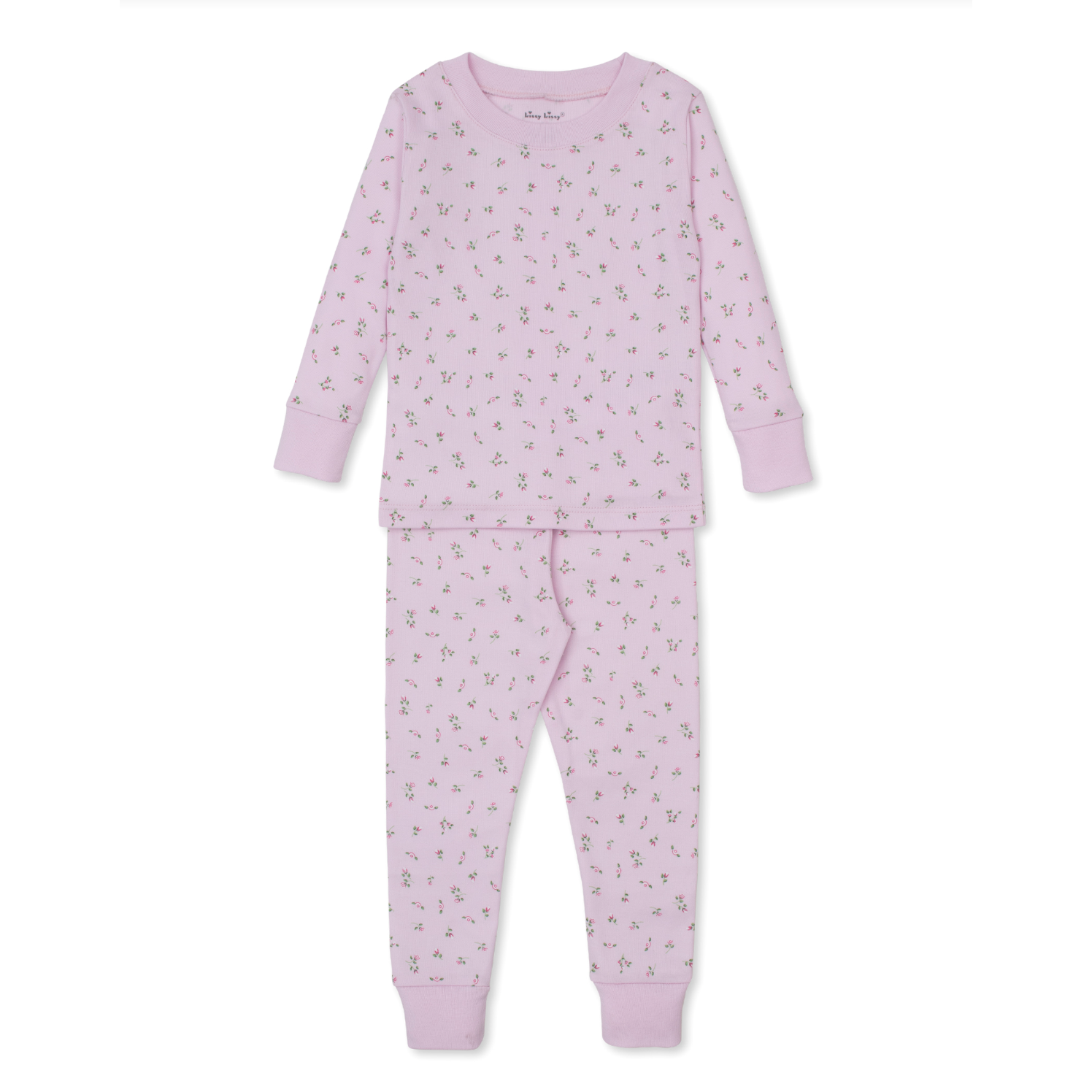 Kissy Kissy Print Pajama Set Snug Fit- Garden Roses-Kissy Kissy-Little Giant Kidz