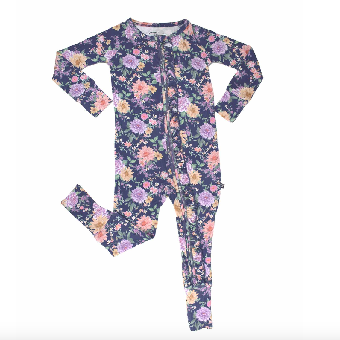 LEV Baby Anna Ruffled Convertible Romper-LEV Baby-Little Giant Kidz