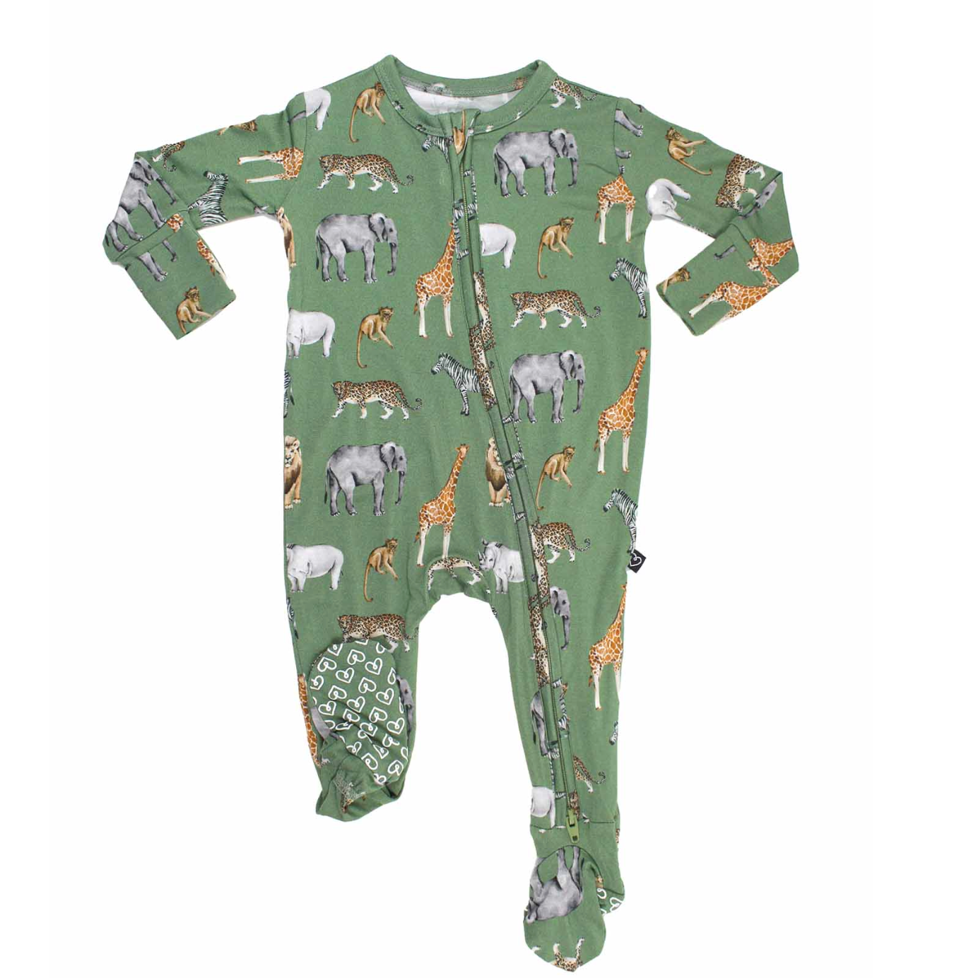 LEV Baby George Zippered Footie-LEV Baby-Little Giant Kidz